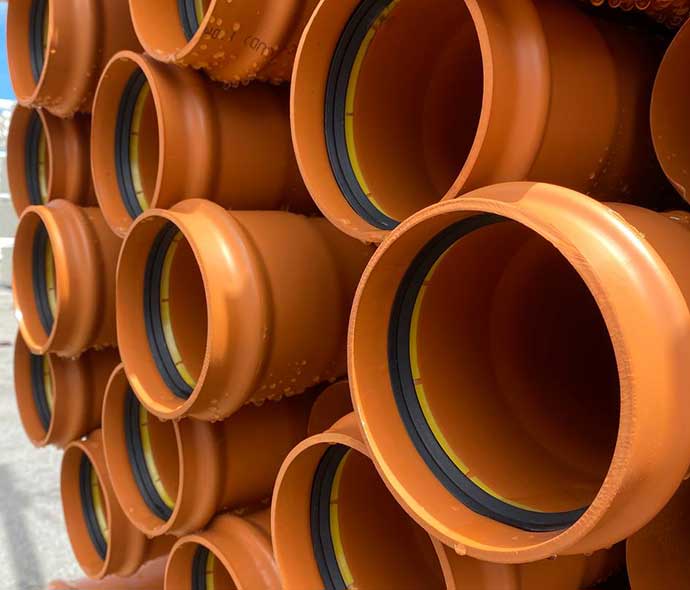 Underground Drainage Pipes